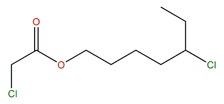 5-Chloroheptyl chloroacetate